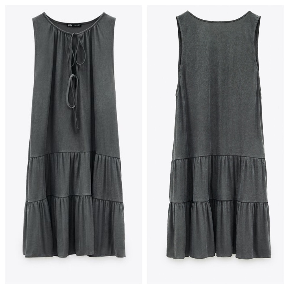 ZARA GATHERED DRESS